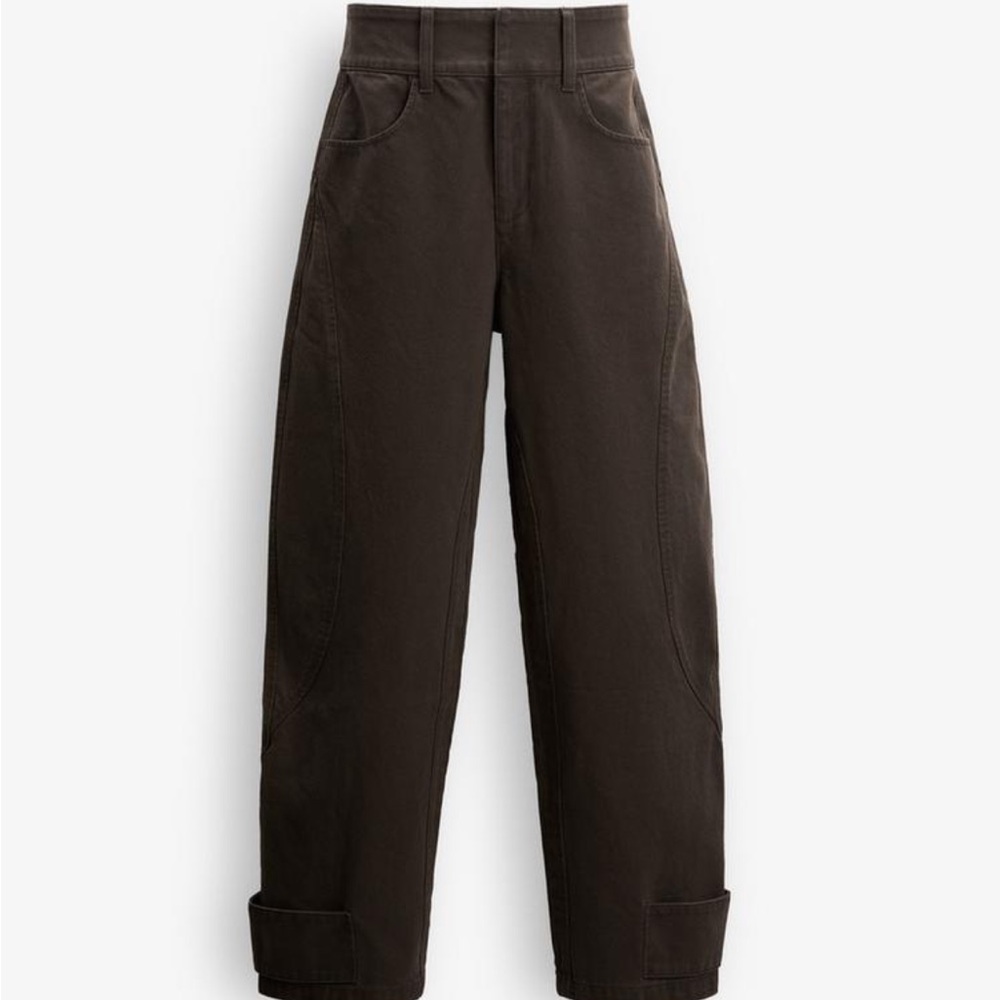 Brown ballon pants